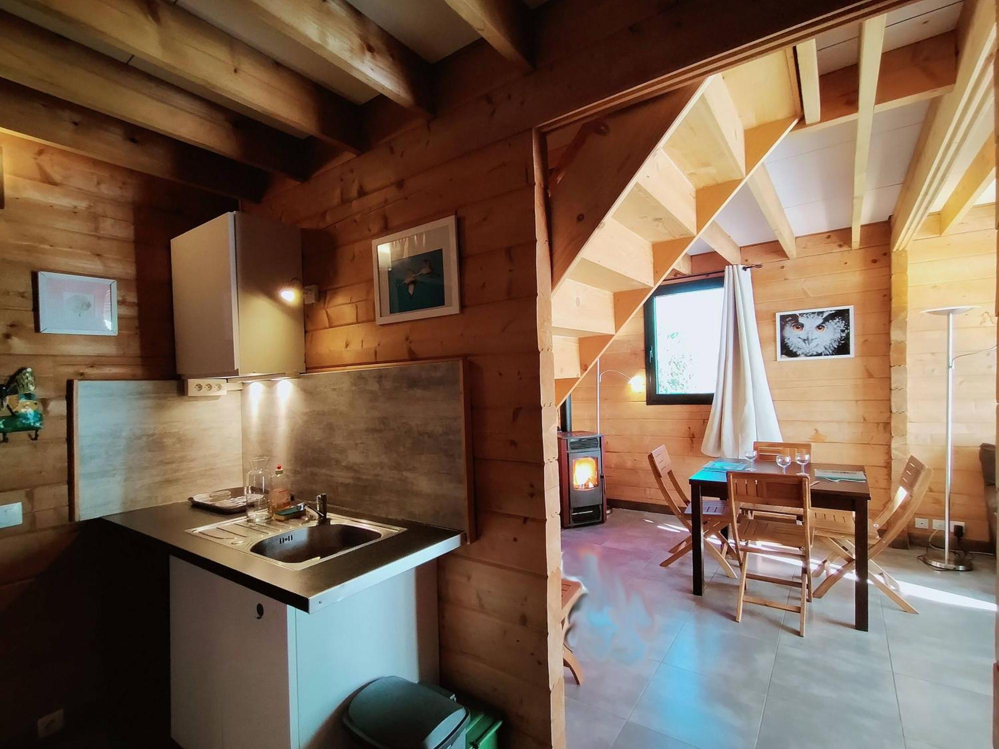 Les Chalets Aux Gites D'Orient Géraudot Eksteriør bilde